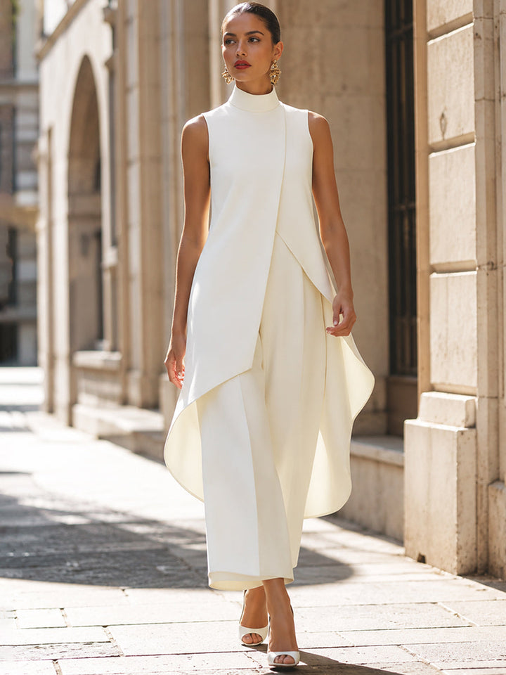 Catalina| Elegant Wide-Leg Jumpsuit