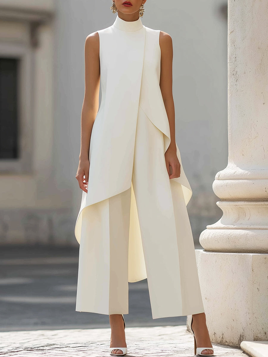Catalina| Elegant Wide-Leg Jumpsuit
