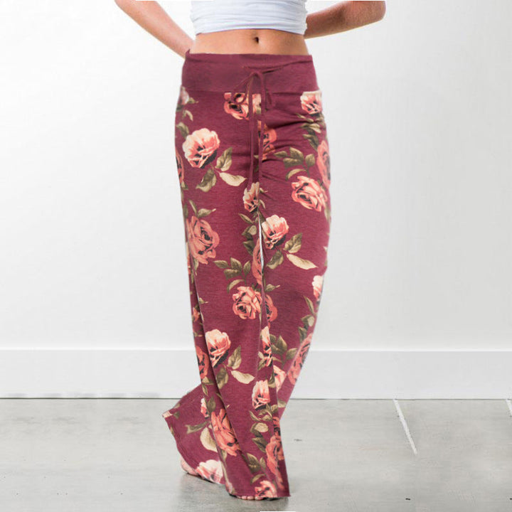 Chica™ | Elegant Camouflage Casual Pants