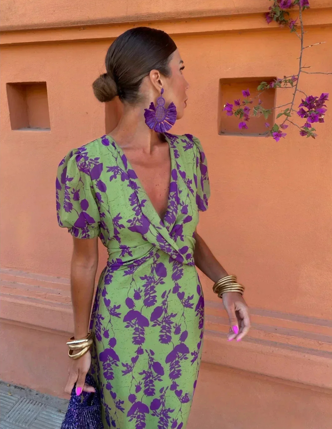 Graziana | Floral Silk Dress