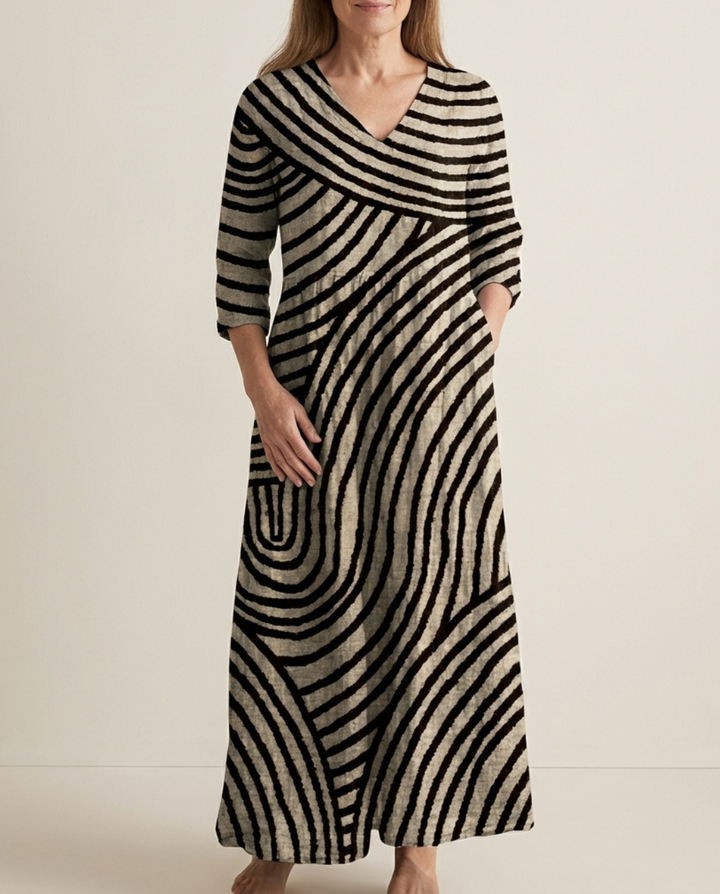 FIONA™ – Timeless Elegant Midi Dress