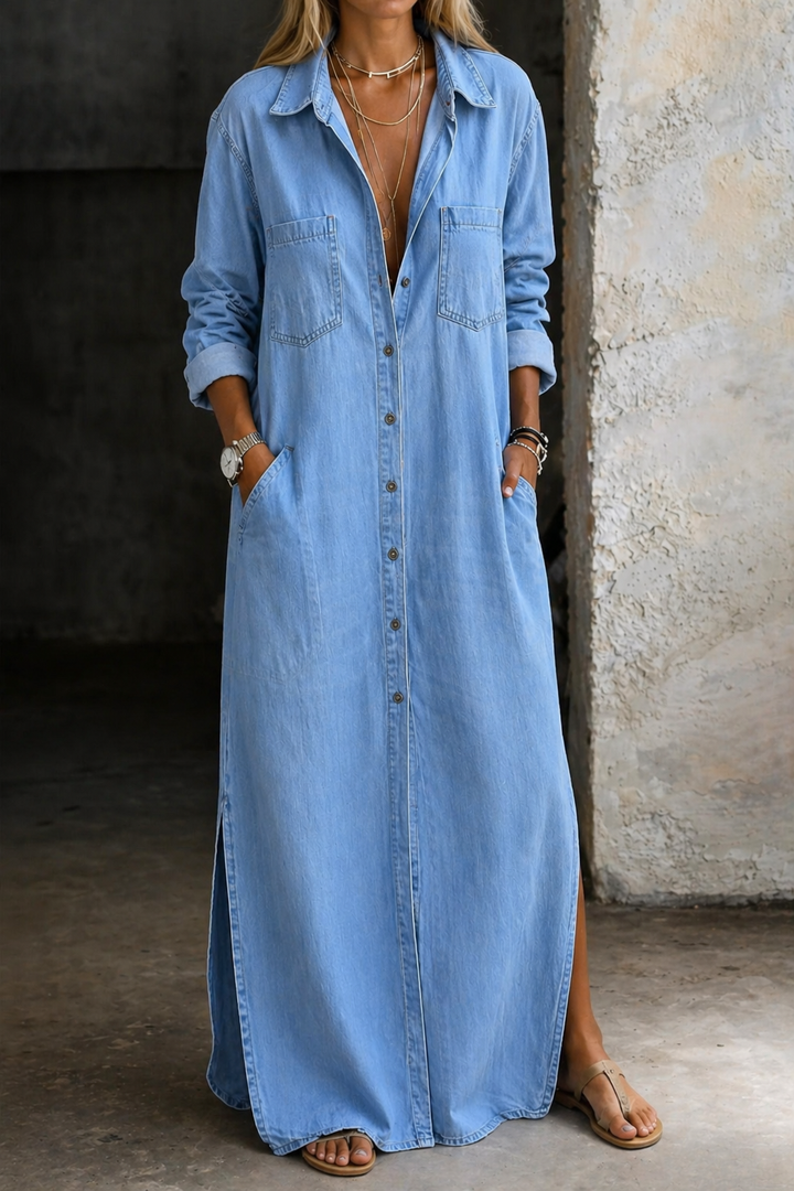 Delana | Button Dress