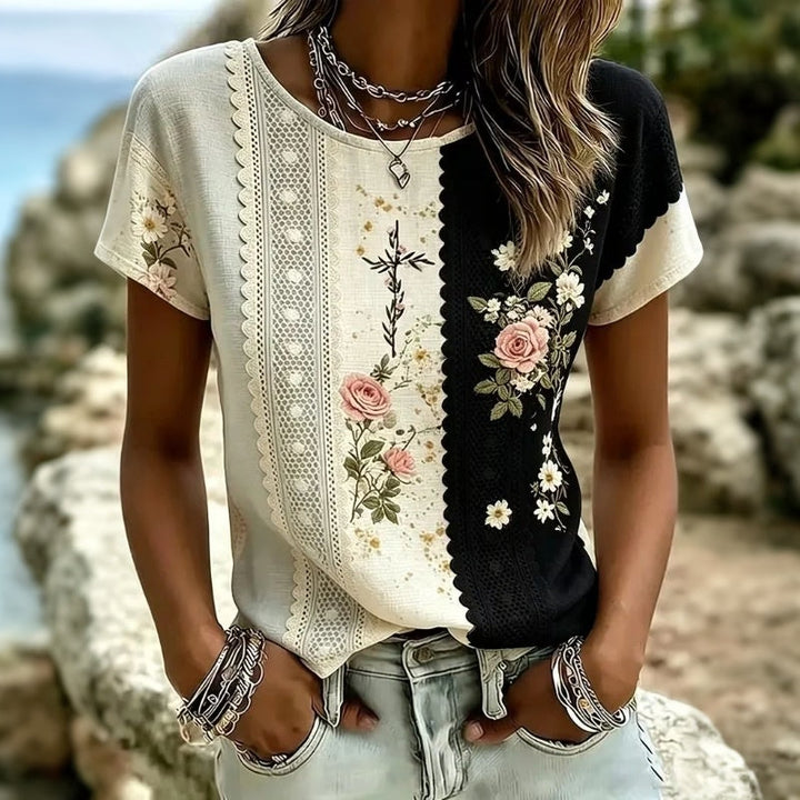 Floral Print T-Shirt
