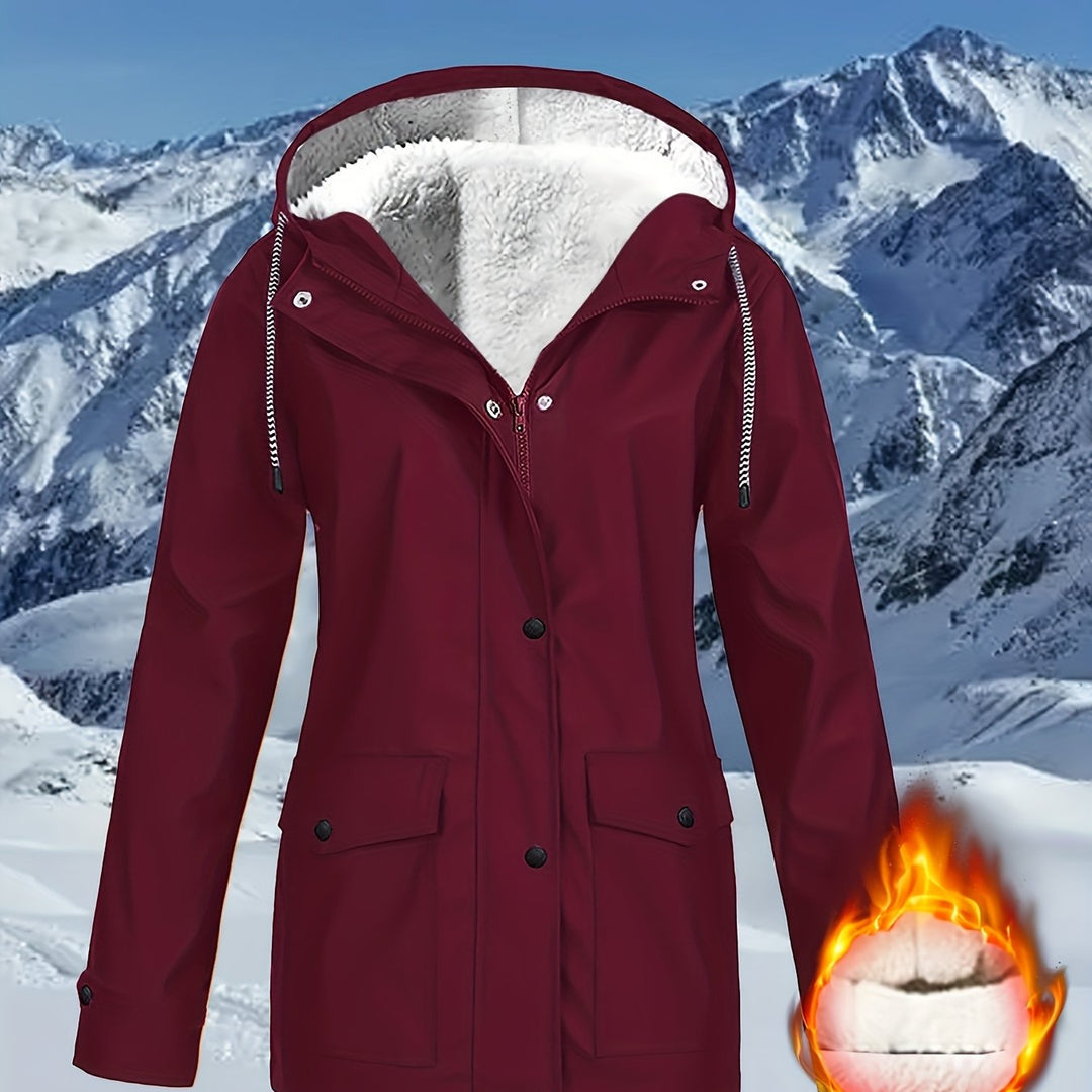 Zara™ | Warm-Lined & Water-Resistant Hooded Parka Jacket