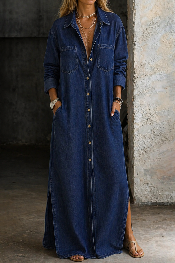 Delana | Button Dress