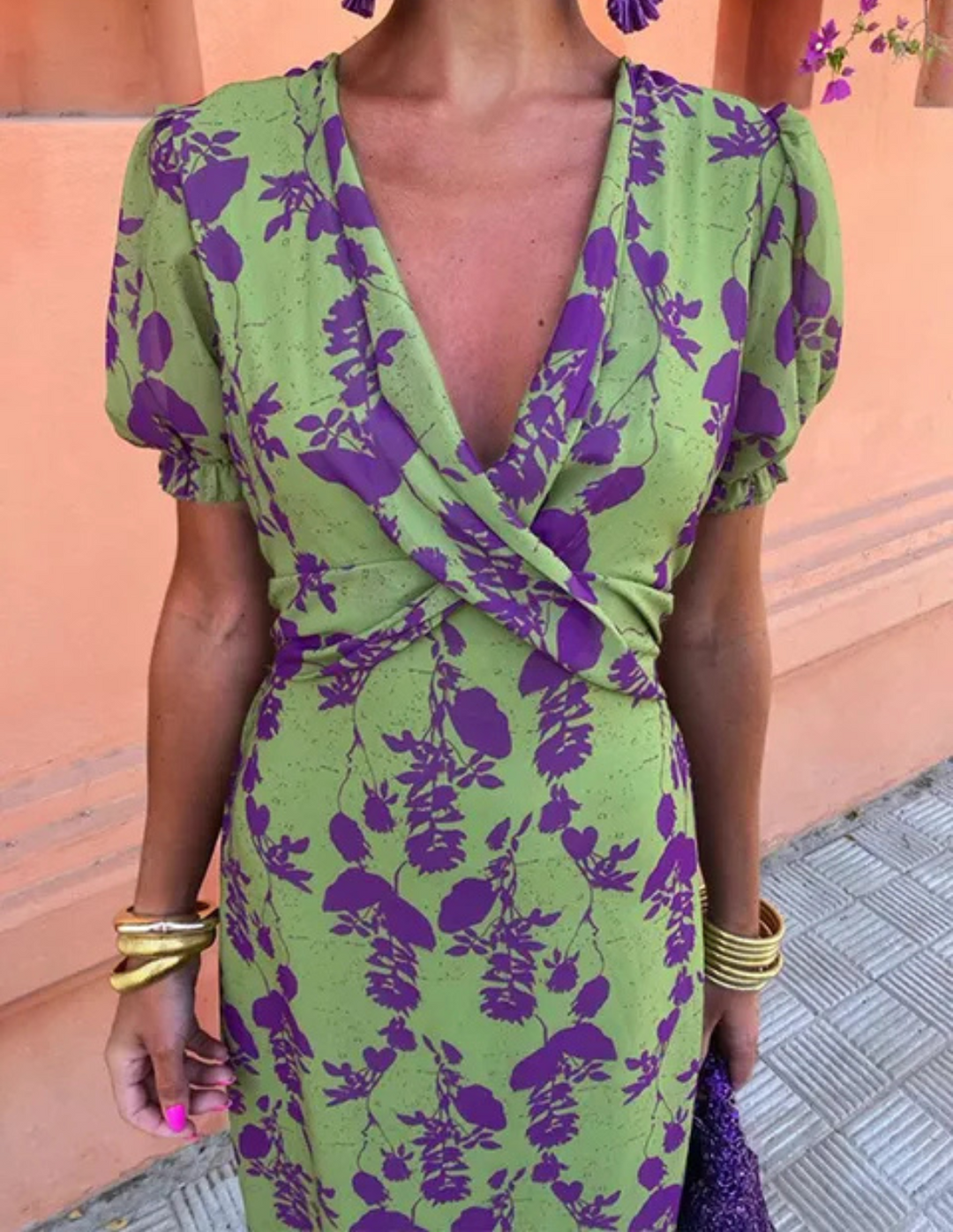 Graziana | Floral Silk Dress