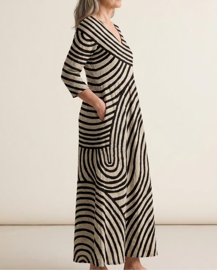 FIONA™ – Timeless Elegant Midi Dress