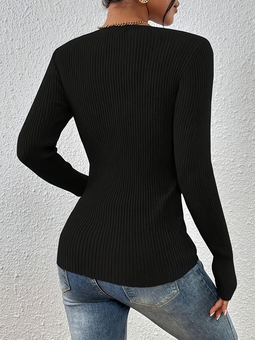 Donatella™ | Elegant Long Sleeve Cardigan