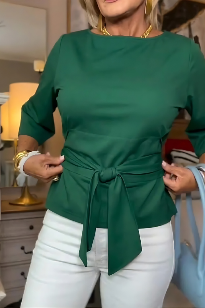 Daria | Stylish Tie-Waist Top