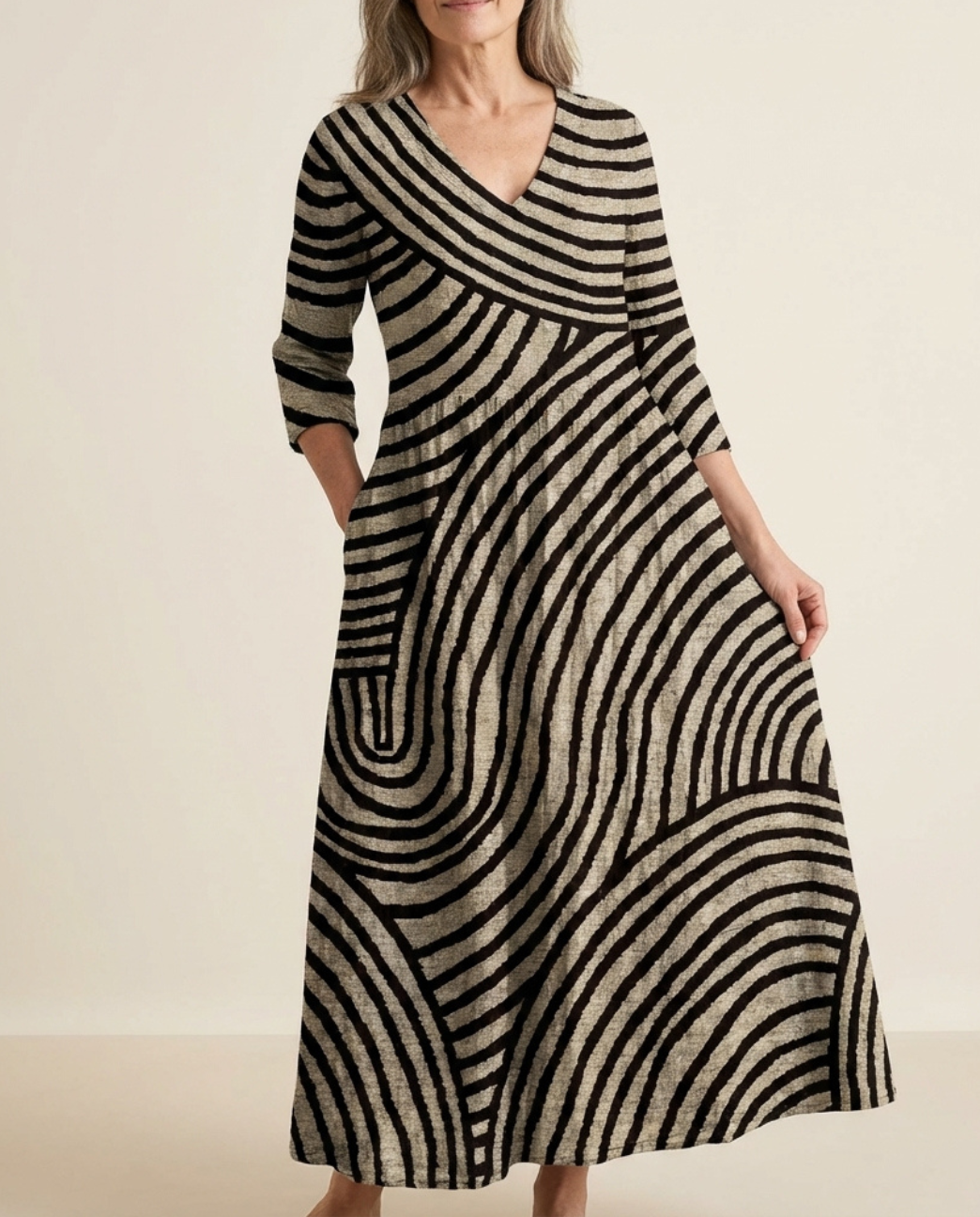 FIONA™ – Timeless Elegant Midi Dress