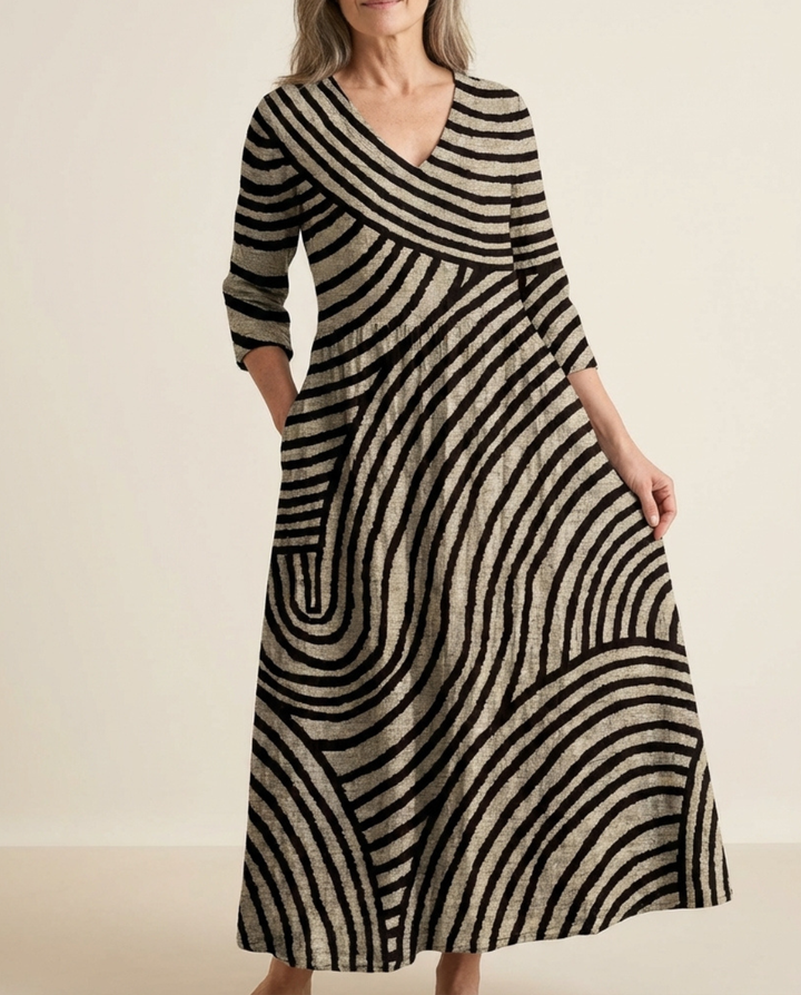 FIONA™ – Timeless Elegant Midi Dress