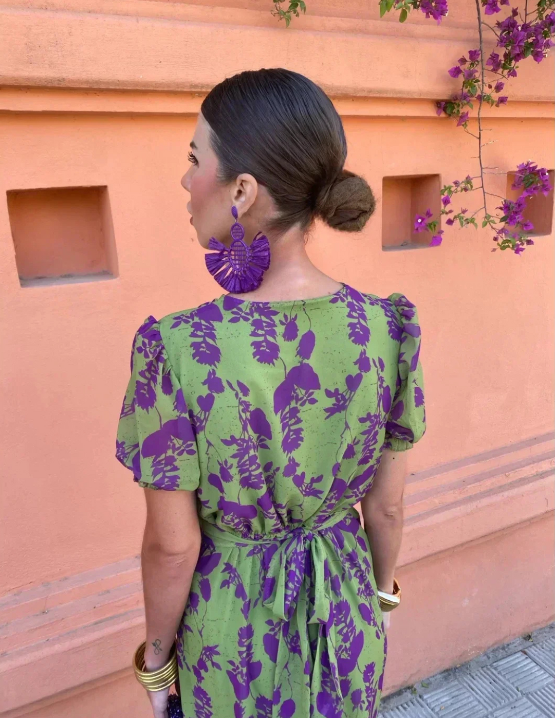 Graziana | Floral Silk Dress