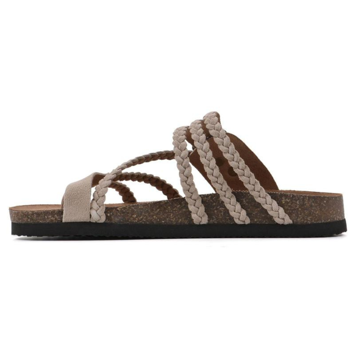 HAYLEIGH™ – Boho Comfort Cork Sandals