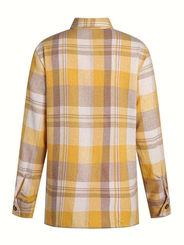 Hailey| Vintage Print V-Neck Top