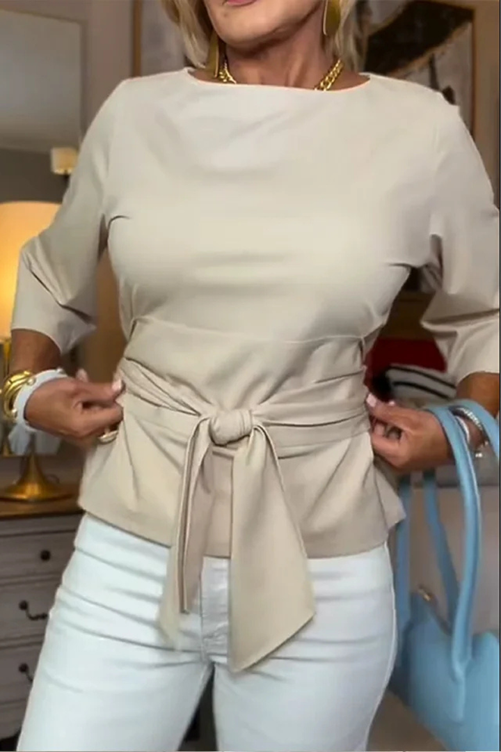 Daria | Stylish Tie-Waist Top