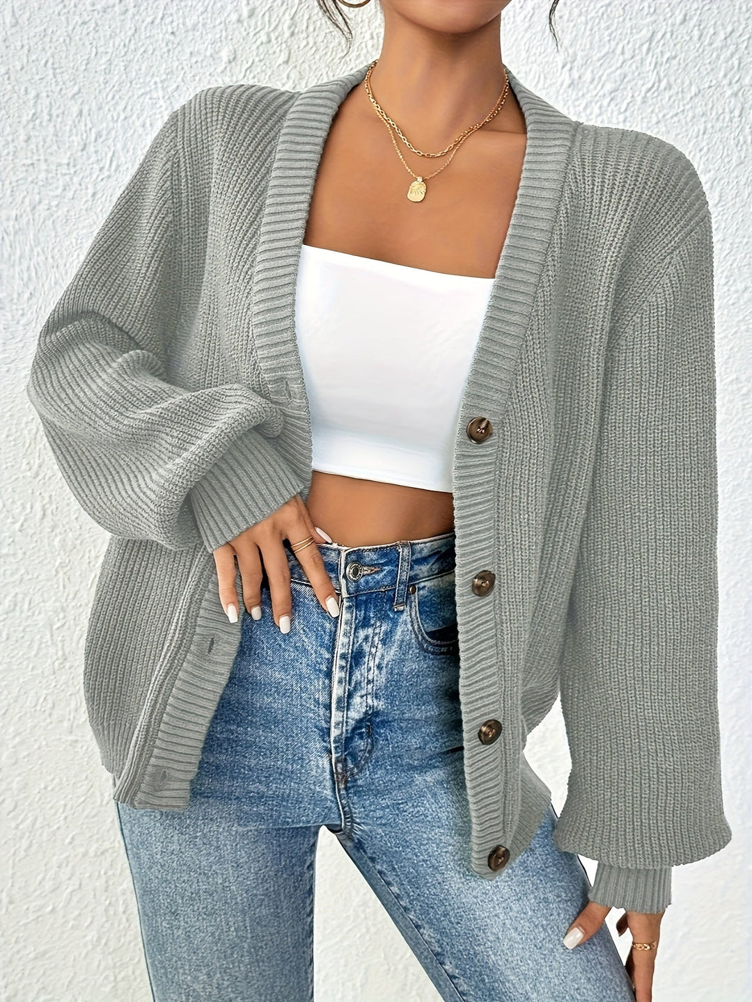 Oriana™ | Elegant Viscose Cardigan