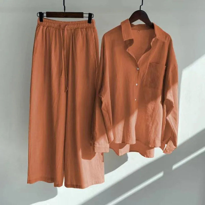 Dream™ | Cotton-Linen Ensemble Elegance Comfort