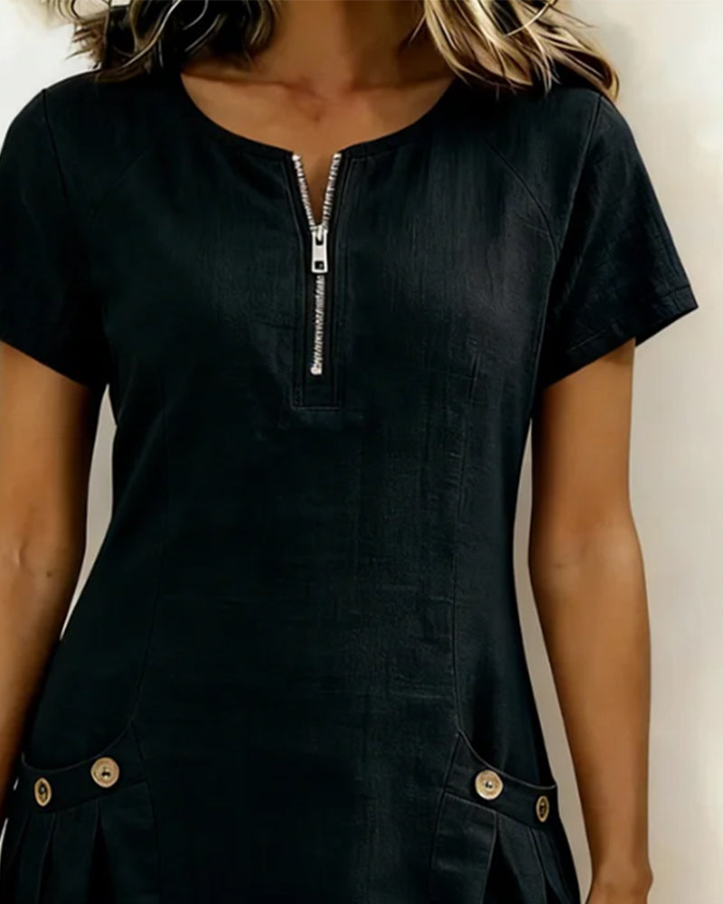 Lina™ Dress | Timeless Everyday Elegance