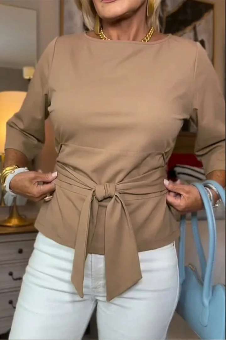 Daria | Stylish Tie-Waist Top