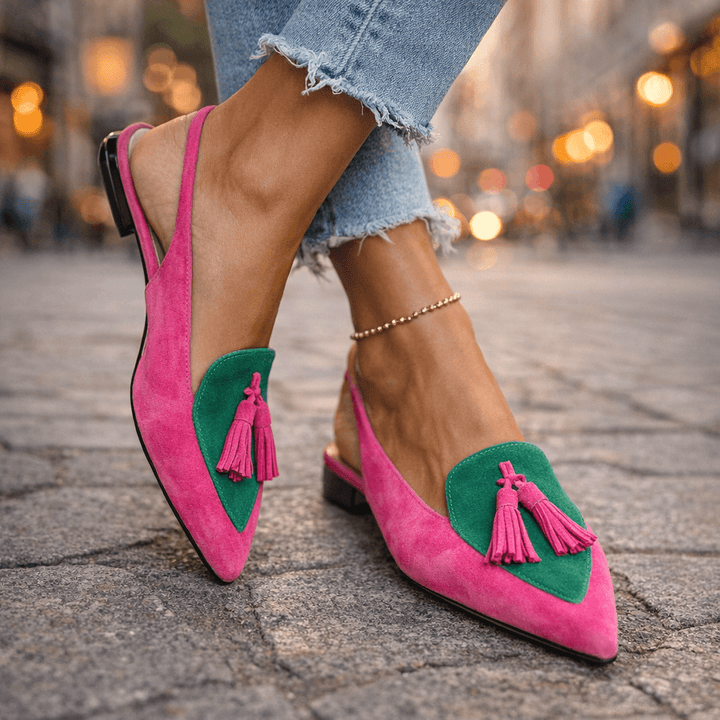 Clarke™ | Sandals with Straps and Tassels