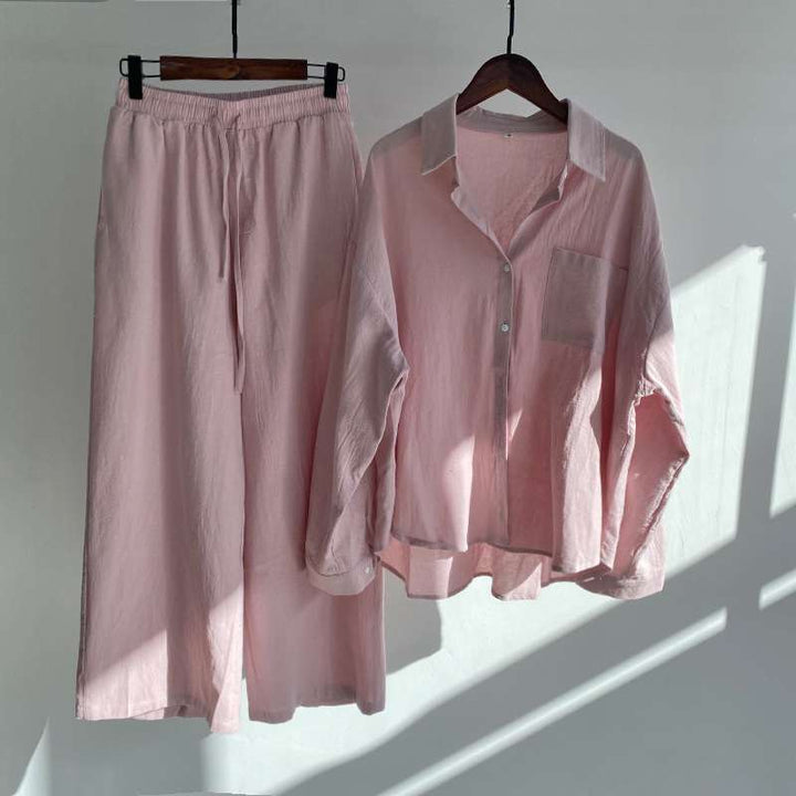 Dream™ | Cotton-Linen Ensemble Elegance Comfort
