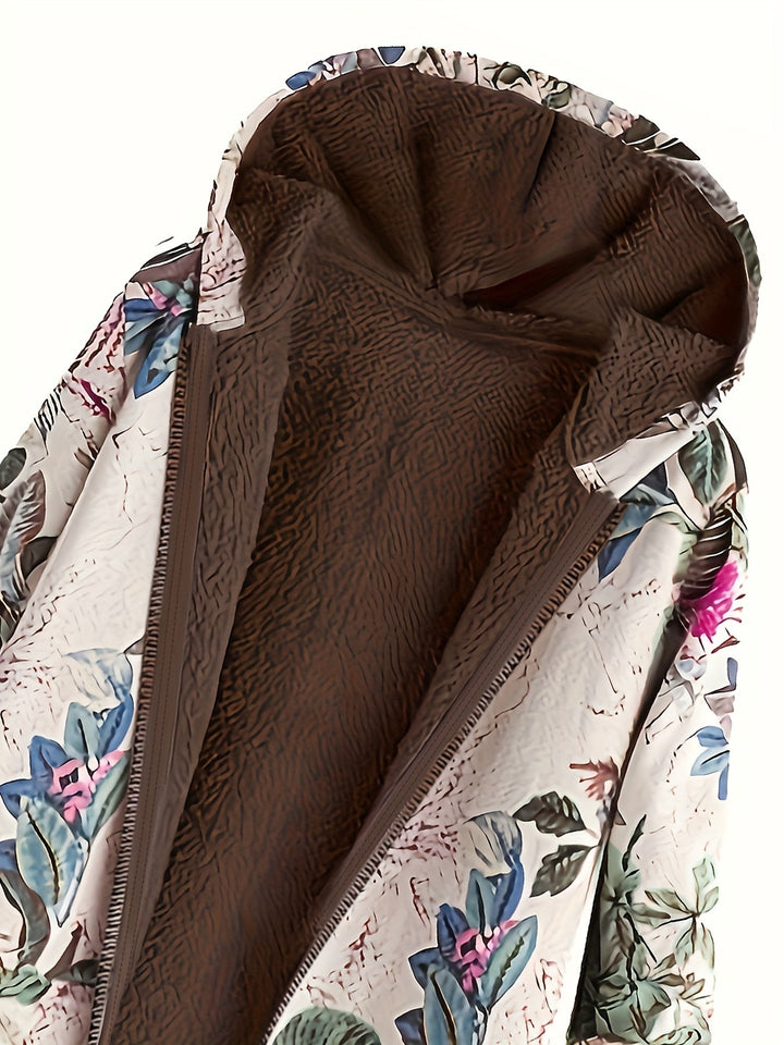 Flora™ | Long Floral Coat