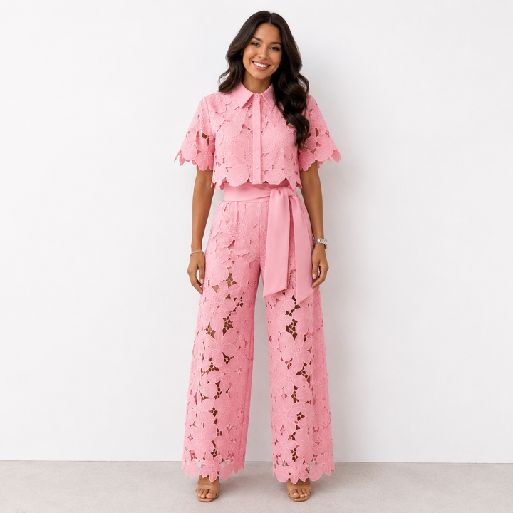 SERENA™ – Vintage Lace Two-Piece Set