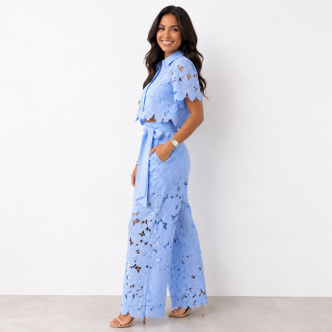 SERENA™ – Vintage Lace Two-Piece Set