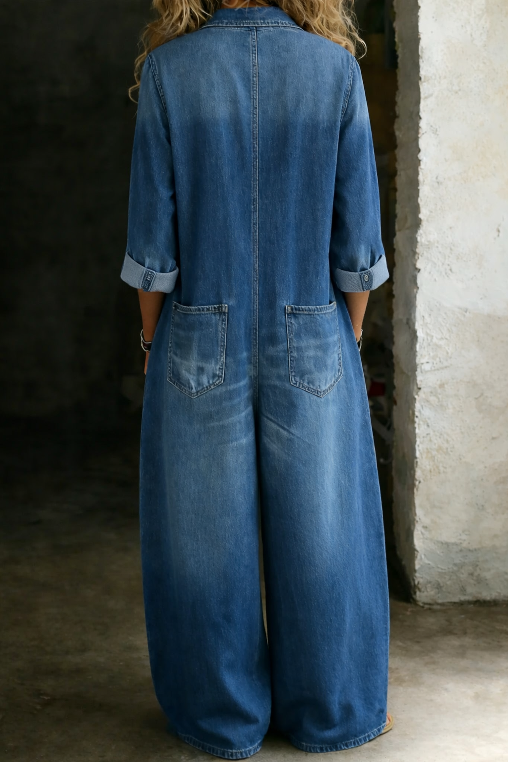 Lena | Casual Denim Overalls