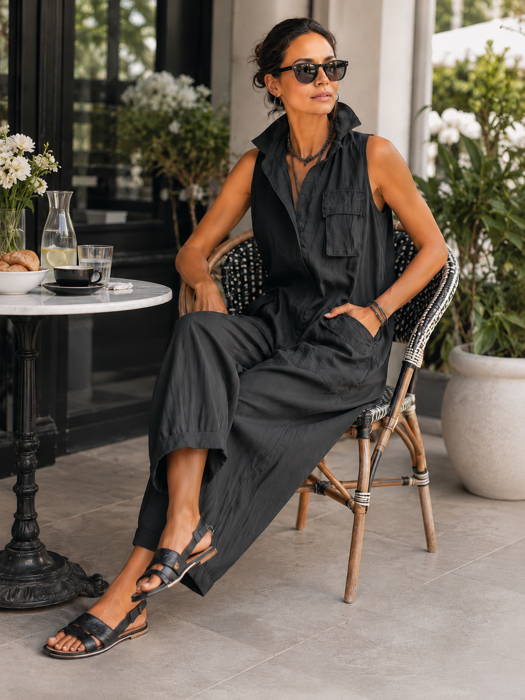 Michela Italian Lakes Jumpsuit