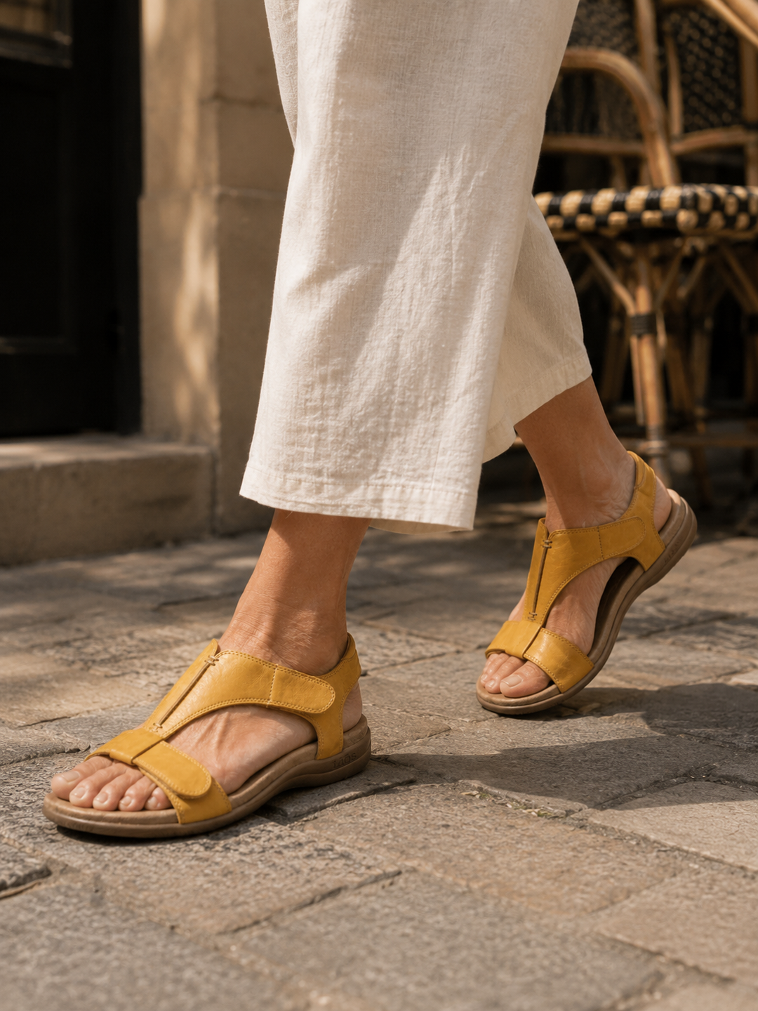 Lara | Comfortable sandals with adjustable closure