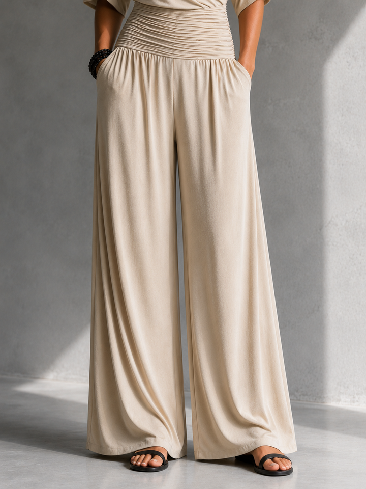 Alessia | Elegant Open-Shoulder Jumpsuit