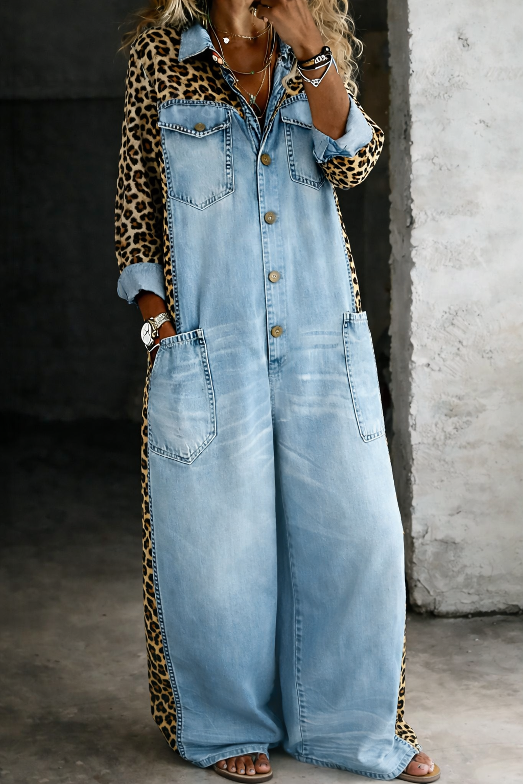 Emma | Denim Jumpsuit