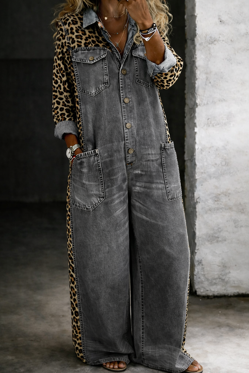 Emma | Denim Jumpsuit