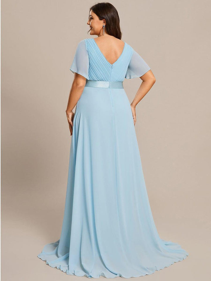ELEONORE™ – High-Waist Chiffon Bridesmaid Dress
