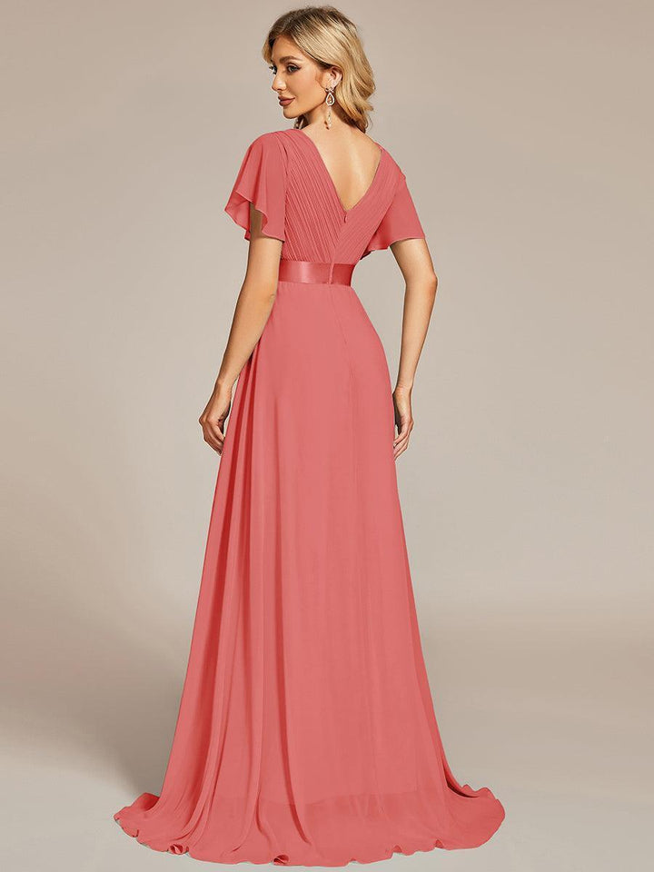 ELEONORE™ – High-Waist Chiffon Bridesmaid Dress