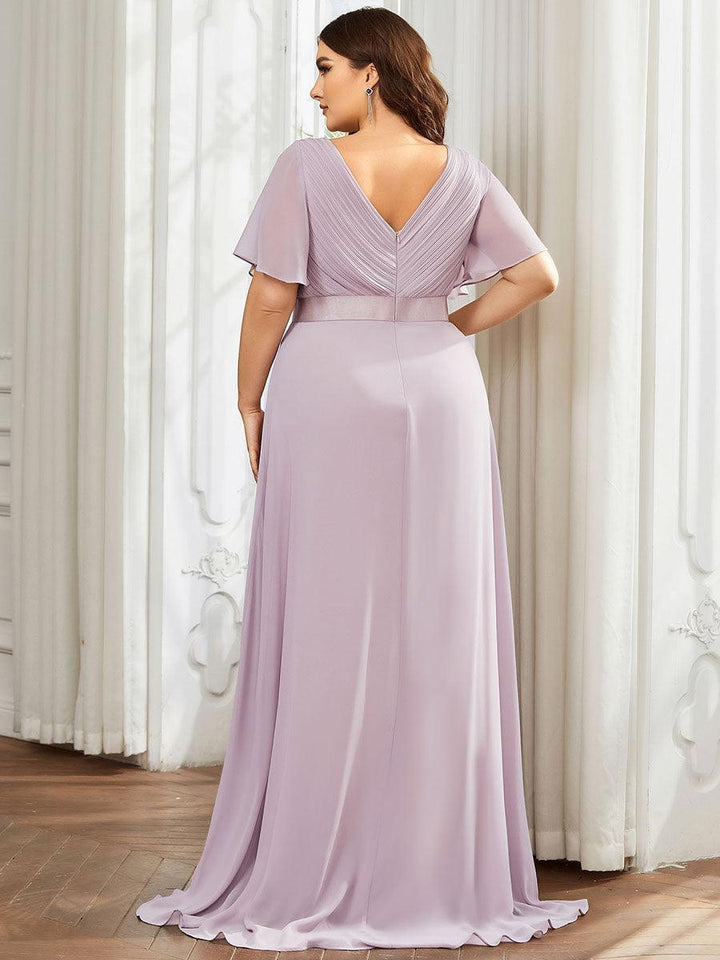 ELEONORE™ – High-Waist Chiffon Bridesmaid Dress