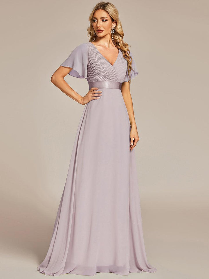 ELEONORE™ – High-Waist Chiffon Bridesmaid Dress