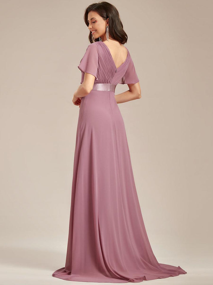 ELEONORE™ – High-Waist Chiffon Bridesmaid Dress
