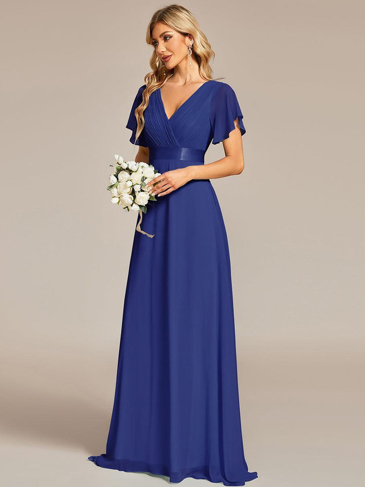 ELEONORE™ – High-Waist Chiffon Bridesmaid Dress
