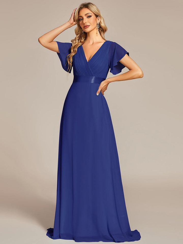 ELEONORE™ – High-Waist Chiffon Bridesmaid Dress