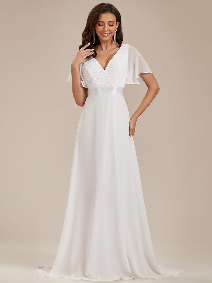 ELEONORE™ – High-Waist Chiffon Bridesmaid Dress