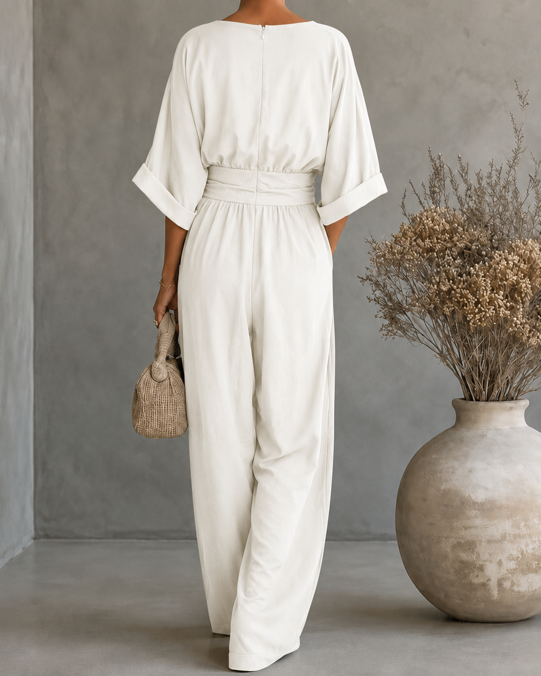 Élise – Elegant Wide-Leg Jumpsuit