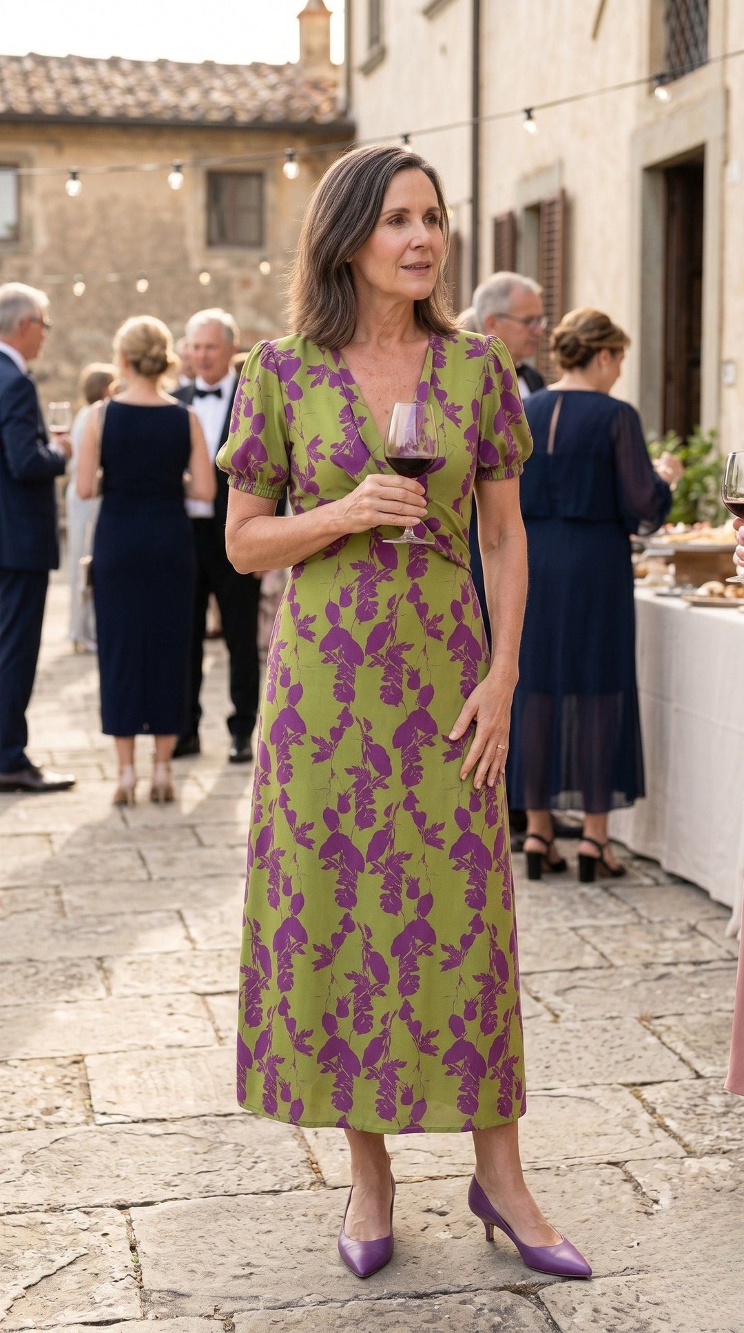 Graziana | Floral Silk Dress