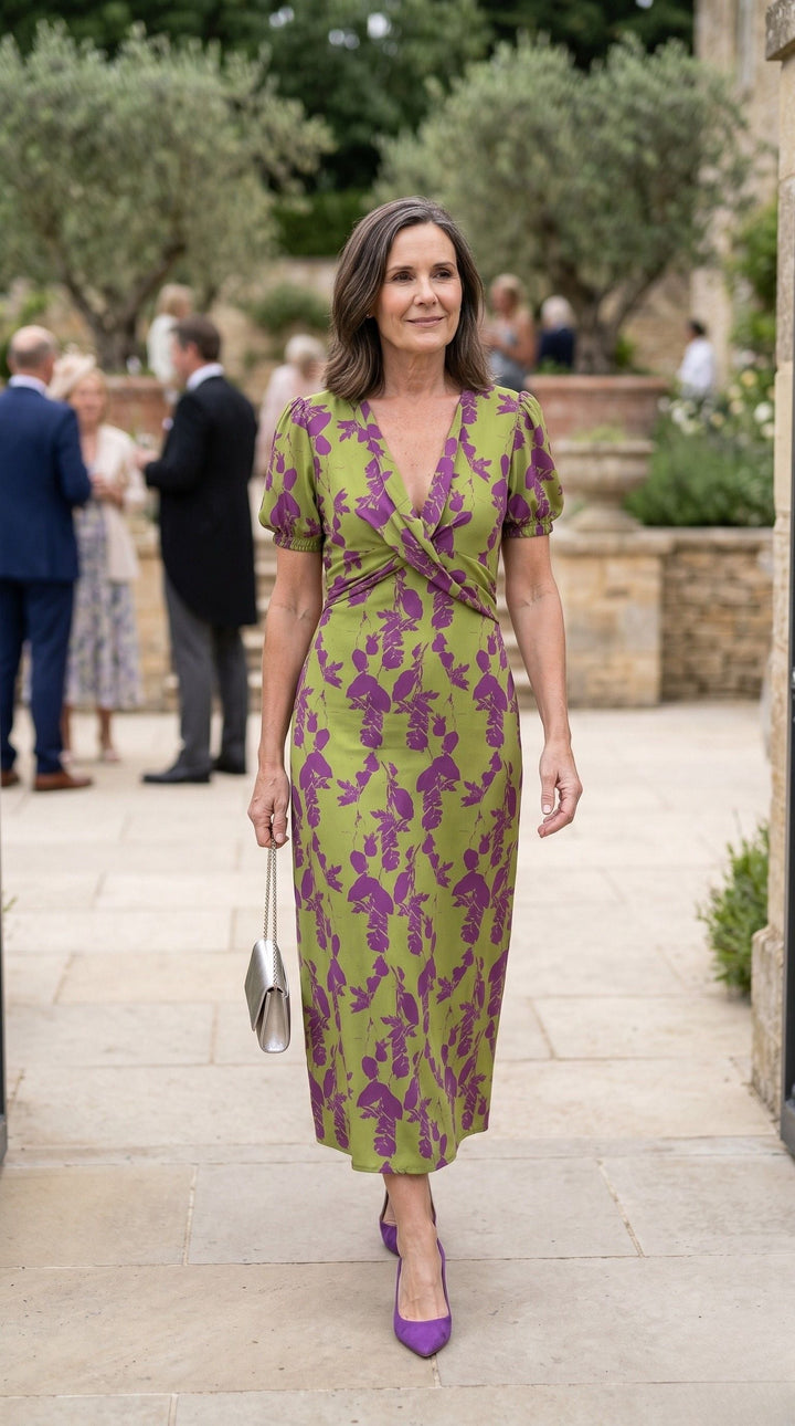 Graziana | Floral Silk Dress