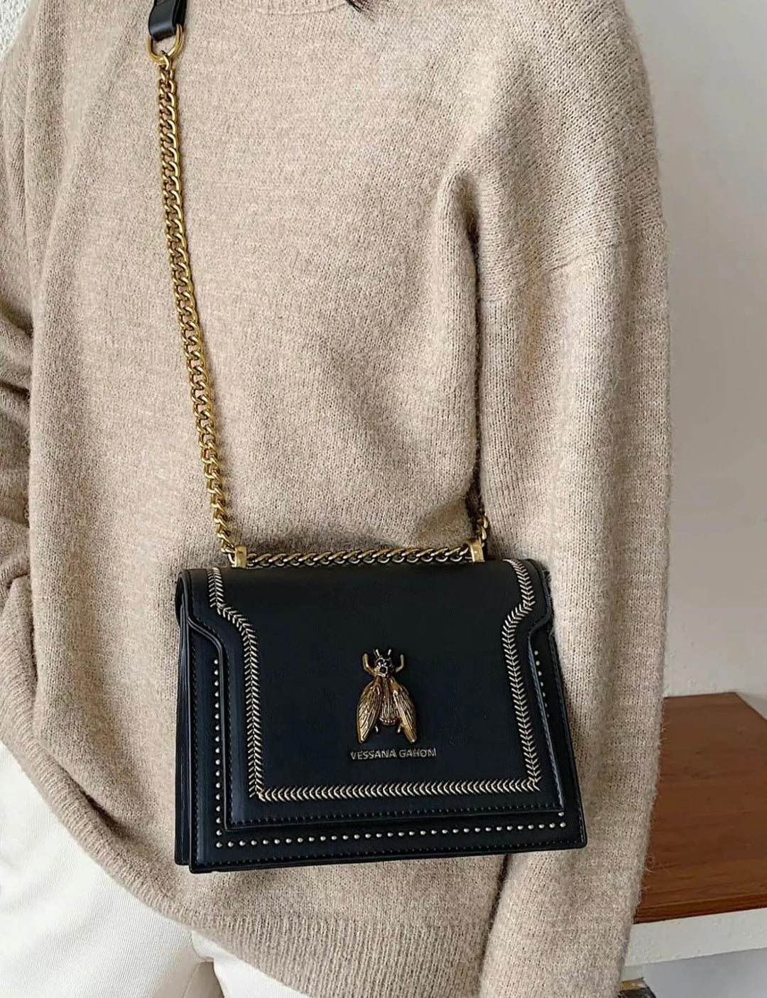 SIMONE™ - Timeless Luxury Chain Bag