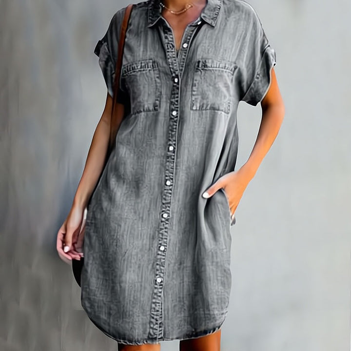 Eleni | Button Dress