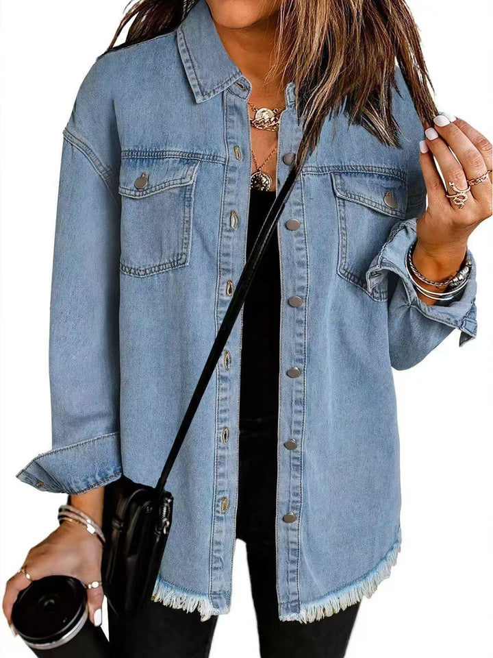 Roxa™ | Comfortable and Practical Denim Jacket