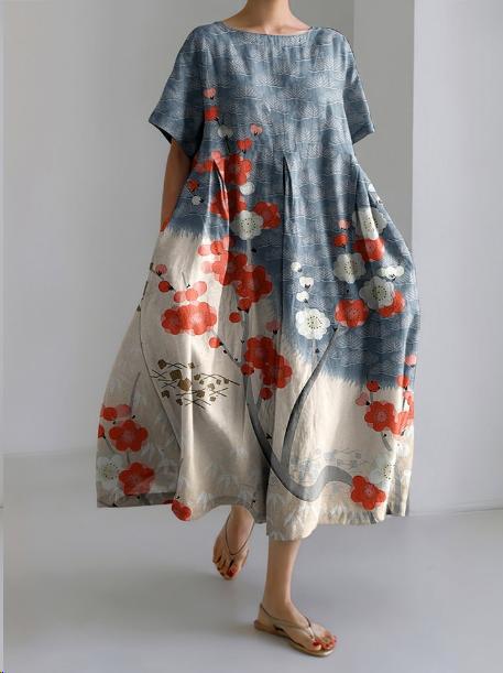 Samantha | Women's Bohemian Floral Maxi Dress