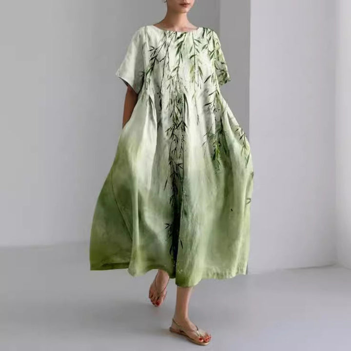 Samantha | Women's Bohemian Floral Maxi Dress